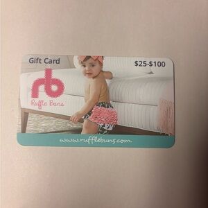 Pink and Black Gift Card